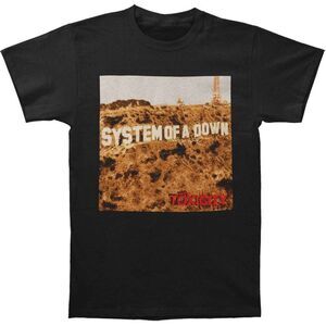 System Of A Down Unisex Adult Toxicity T-Shirt / Black
